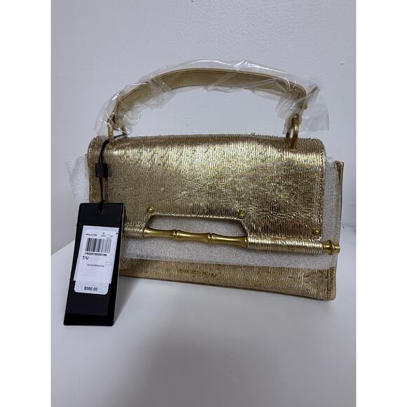 Alia Textured Satchel Genuine leather made in Italy. - Picture 3 of 8